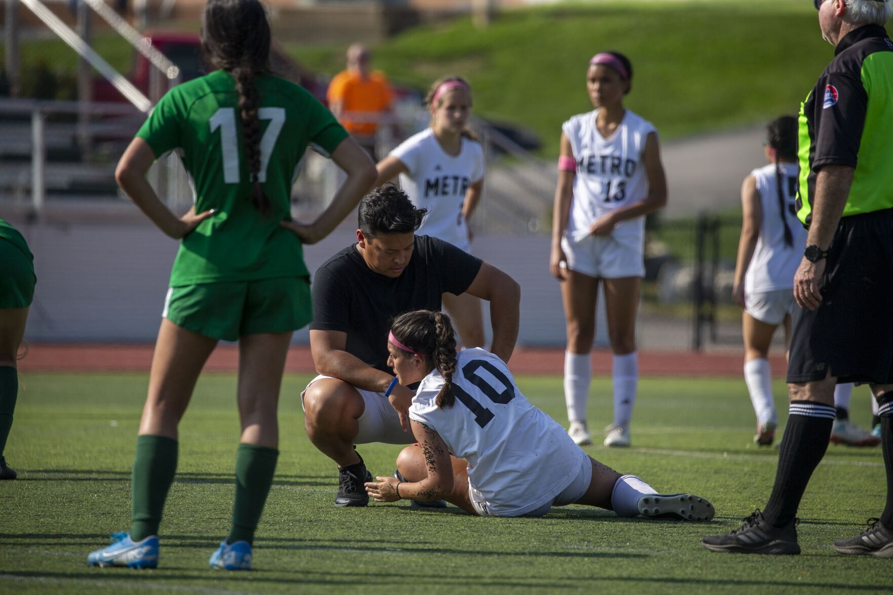 Metro girls soccer plays Bayless